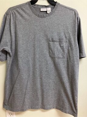 Covington Men's Gray Crewneck Pocket Tee